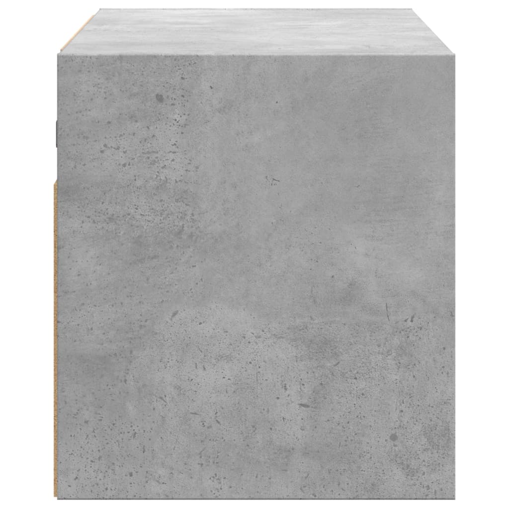 Tv-Wandmeubel Met Led-Verlichting 80X31X35 Cm