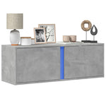 Tv-Wandmeubel Met Led-Verlichting 80X31X35 Cm