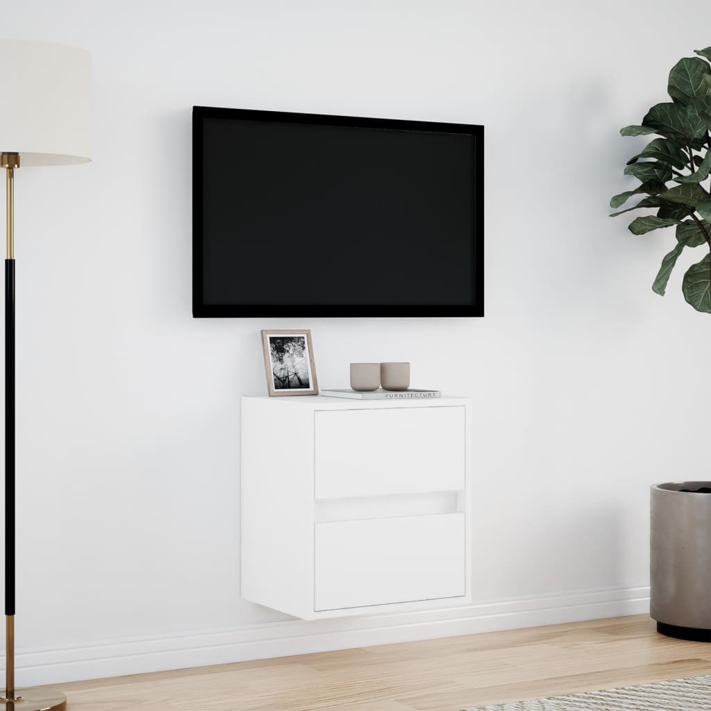 Tv-Wandmeubel Met Led-Verlichting 41X31X45 Cm