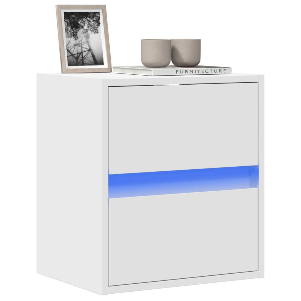 Tv-Wandmeubel Met Led-Verlichting 41X31X45 Cm