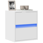 Tv-Wandmeubel Met Led-Verlichting 41X31X45 Cm