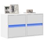 Tv-Wandmeubel Met Led-Verlichting 41X31X45 Cm