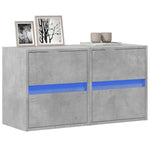 Tv-Wandmeubel Met Led-Verlichting 41X31X45 Cm