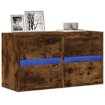 Tv-Wandmeubel Met Led-Verlichting 41X31X45 Cm