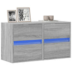 Tv-Wandmeubel Met Led-Verlichting 41X31X45 Cm