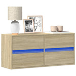 Tv-Wandmeubel Met Led-Verlichting 41X31X45 Cm
