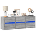 Tv-Wandmeubel Met Led-Verlichting 41X31X45 Cm