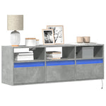 Tv-Wandmeubel Met Led-Verlichting 100X31X45 Cm