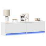 Tv-Wandmeubel Met Led-Verlichting 80X31X35 Cm