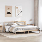 Bedframe Zonder Matras Massief Grenenhout