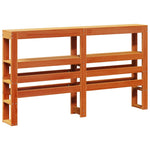 Bedframe Met Hoofdbord Massief Grenenhout Was