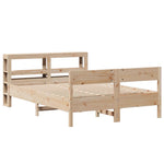 Bedframe Zonder Matras Massief Grenenhout