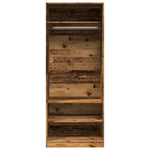 Kledingkast Bewerkt Hout Oud Hout