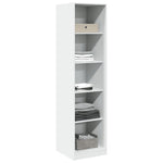 Kledingkast Bewerkt Hout Wit