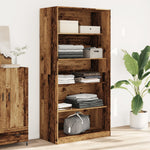 Kledingkast Bewerkt Hout Oud Hout