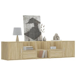 Hoekkast 200X40X45 Cm Bewerkt Hout