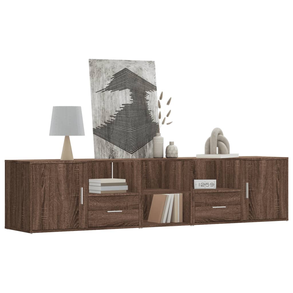 Hoekkast 200X40X45 Cm Bewerkt Hout