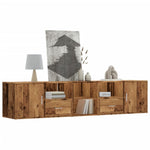 Hoekkast 200X40X45 Cm Bewerkt Hout