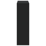 Boekenkast 102X32X Bewerkt Hout Zwart