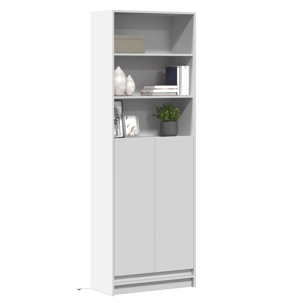 Dressoir Met Led 36X32,5X200 Cm Bewerkt Hout