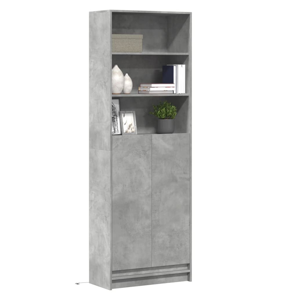 Dressoir Met Led 36X32,5X200 Cm Bewerkt Hout