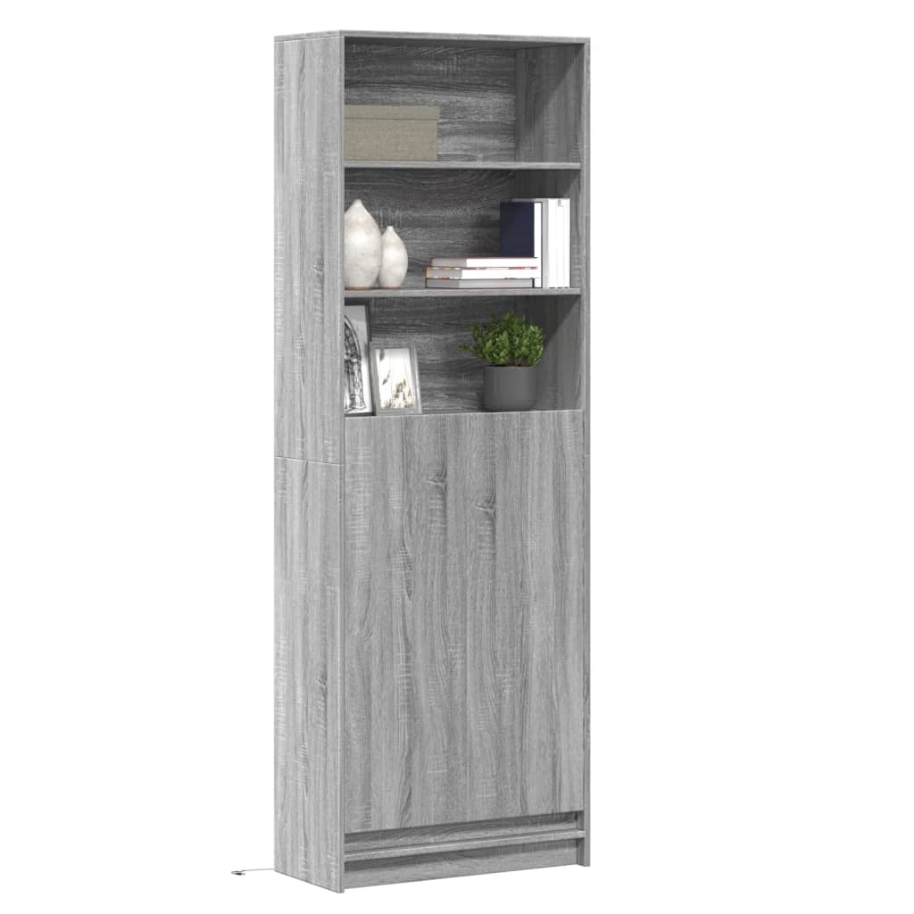 Dressoir Met Led 36X32,5X200 Cm Bewerkt Hout