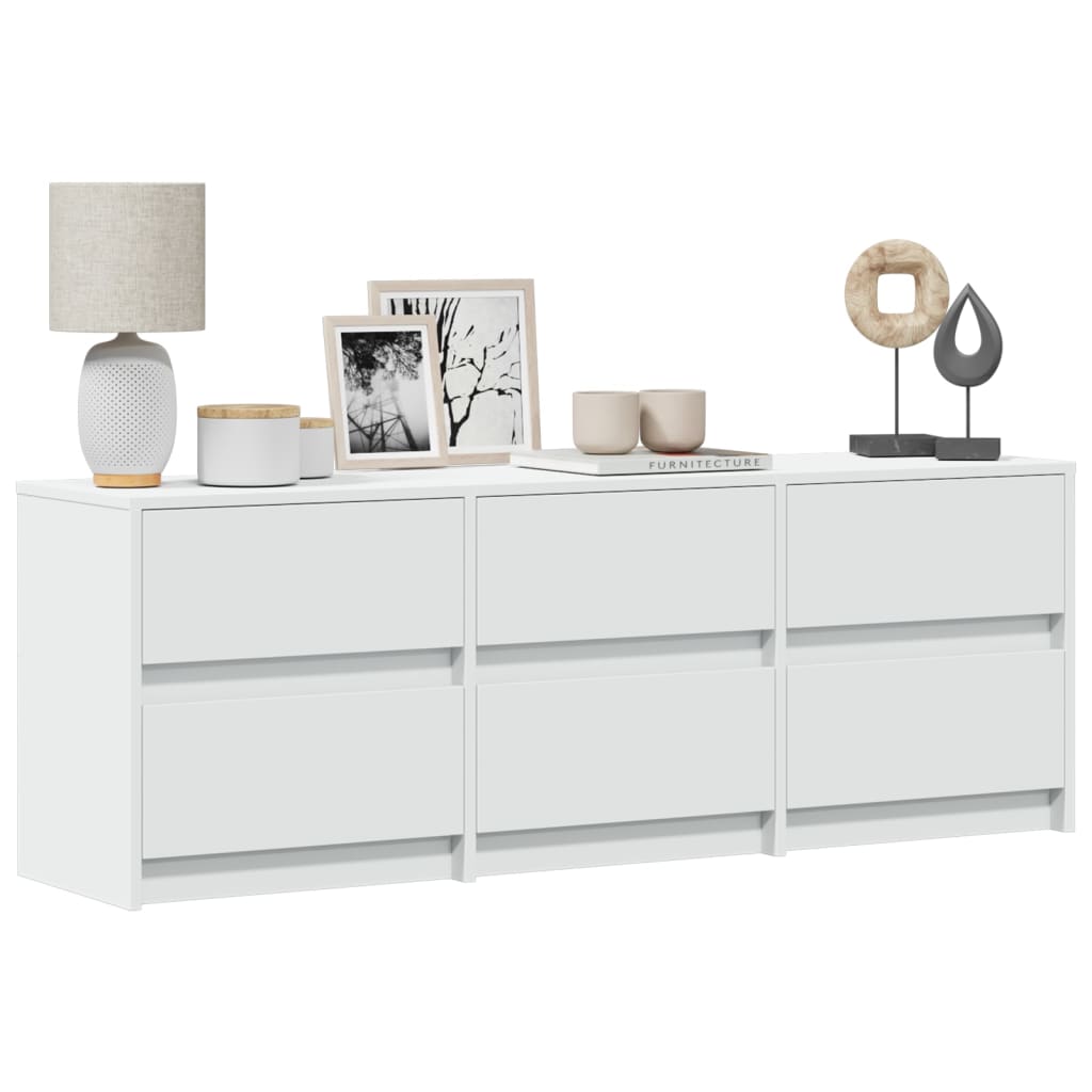 Tv-Meubel Met Led 180X34X50 Cm Bewerkt Hout