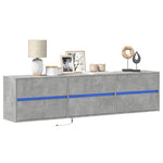 Tv-Wandmeubel Met Led-Verlichting 41X31X45 Cm