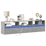 Tv-Wandmeubel Met Led-Verlichting 100X31X45 Cm