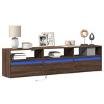 Tv-Wandmeubel Met Led-Verlichting 100X31X45 Cm