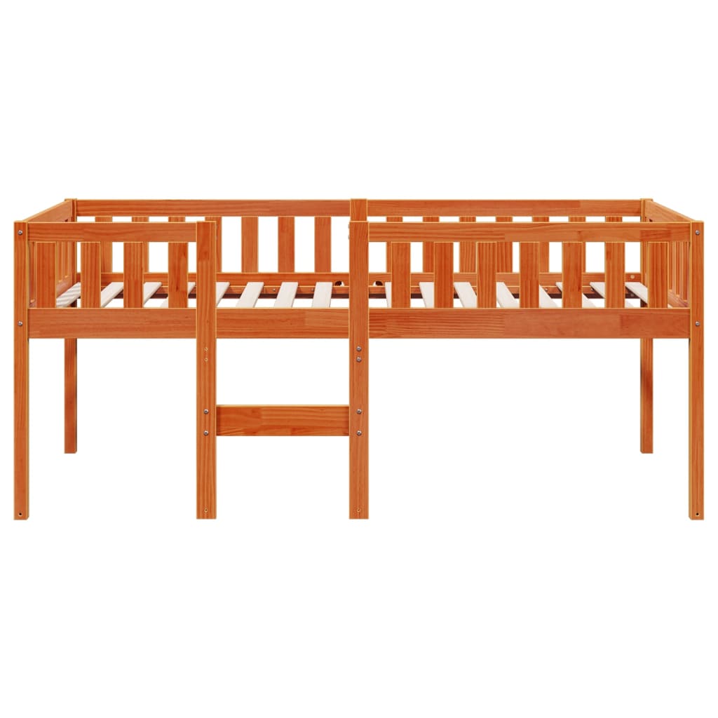 Kinderbed Zonder Matras Massief Grenenhout