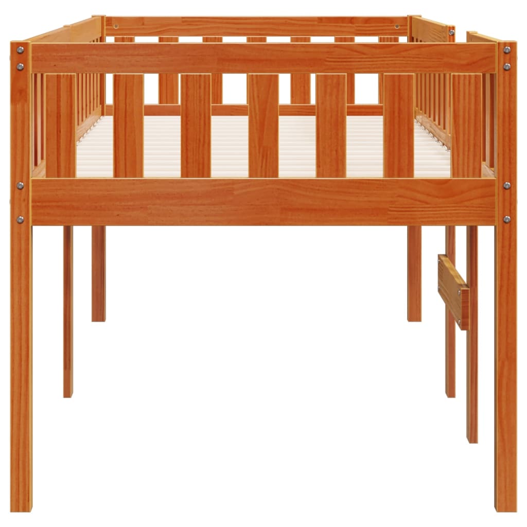 Kinderbed Zonder Matras Massief Grenenhout