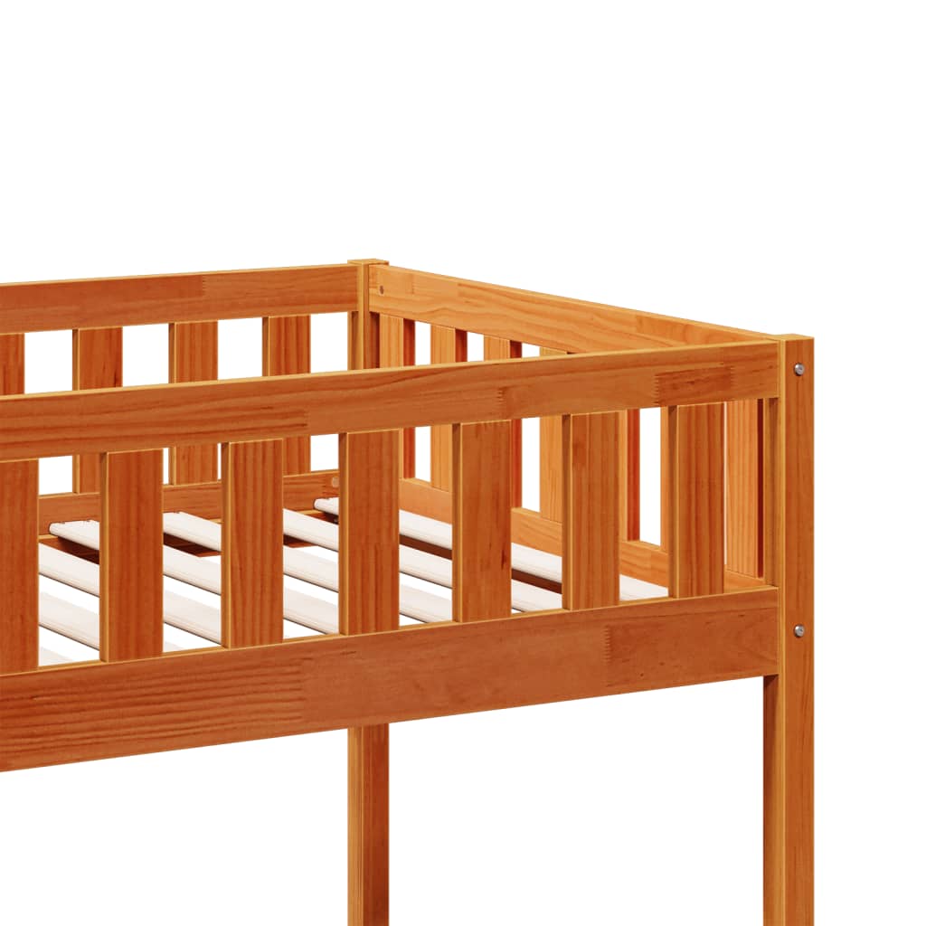 Kinderbed Zonder Matras Massief Grenenhout