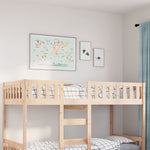 Kinderbed Zonder Matras Massief Grenenhout