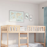 Kinderbed Zonder Matras Massief Grenenhout
