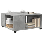 Salontafel 80X80X40 Cm Bewerkt Hout