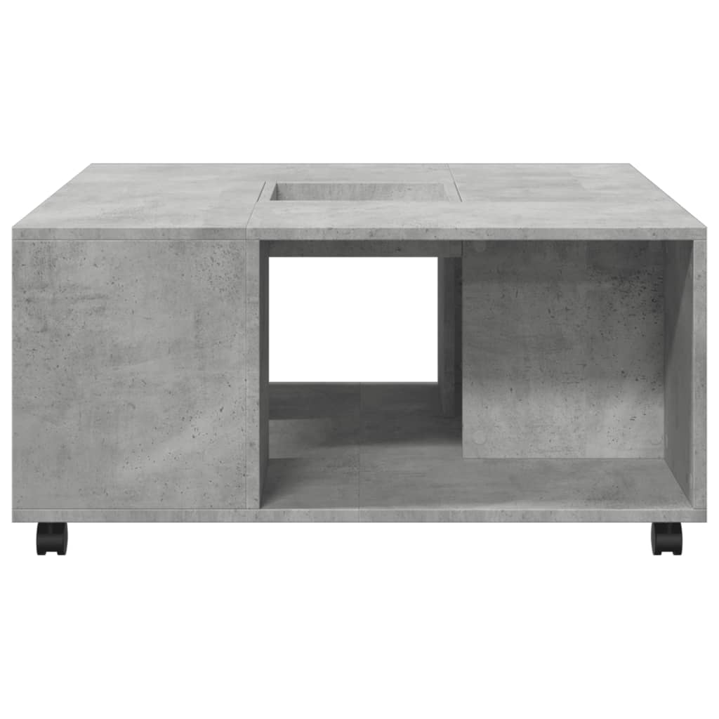 Salontafel 80X80X40 Cm Bewerkt Hout