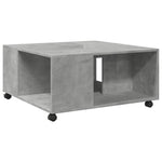 Salontafel 80X80X40 Cm Bewerkt Hout