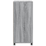 Rolkast 55X40X91 Cm Bewerkt Hout Eikenkleurig