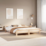 Bedframe Zonder Matras Massief Grenenhout