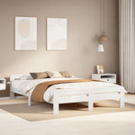 Bedframe Zonder Matras Massief Grenenhout