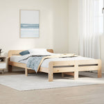 Bedframe Zonder Matras Massief Grenenhout