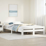 Bedframe Zonder Matras Massief Grenenhout