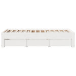 Bedframe Zonder Matras Met Lades Grenenhout