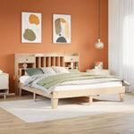 Bedframe Zonder Matras Massief Grenenhout