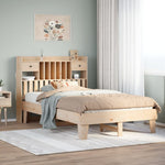 Bedframe Zonder Matras Massief Grenenhout