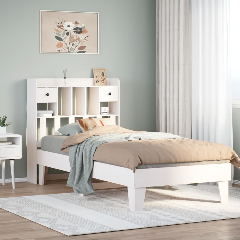 Bedframe Zonder Matras Massief Grenenhout