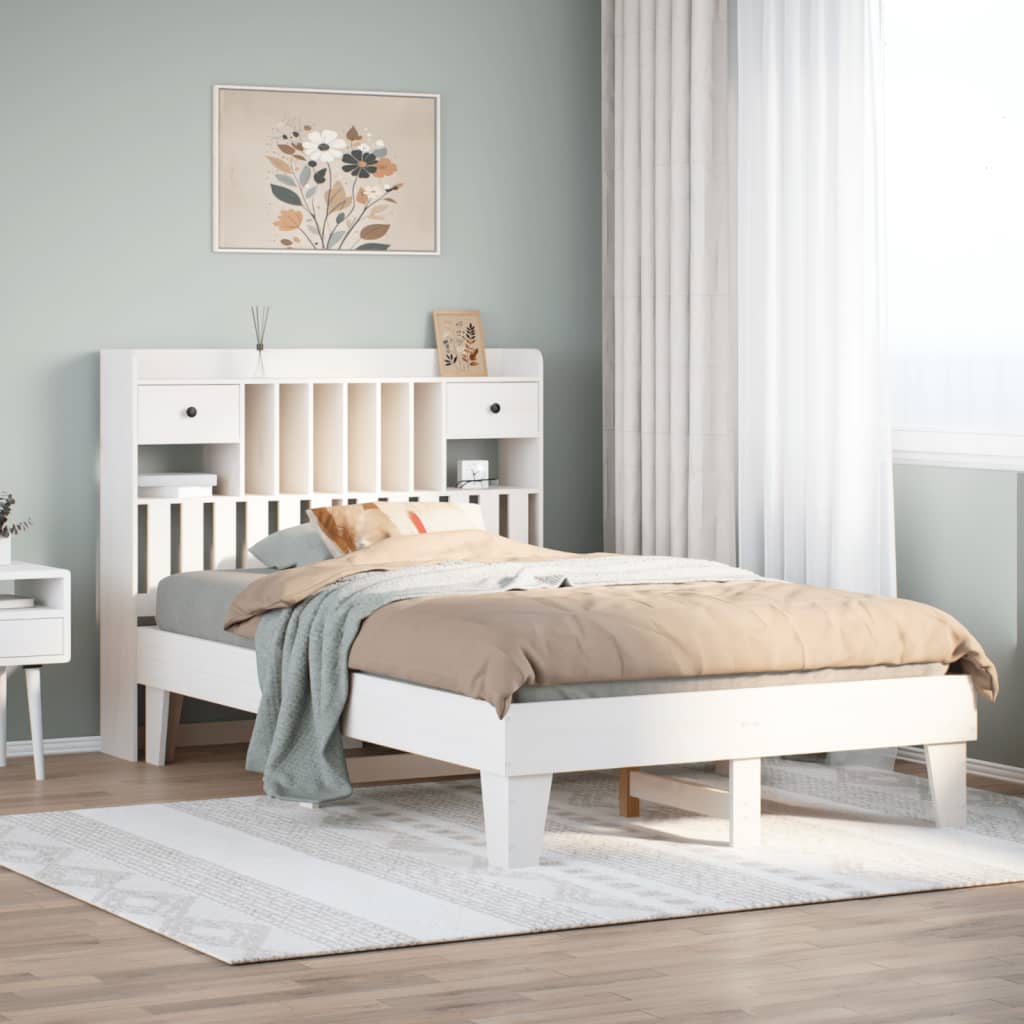Bedframe Zonder Matras Massief Grenenhout