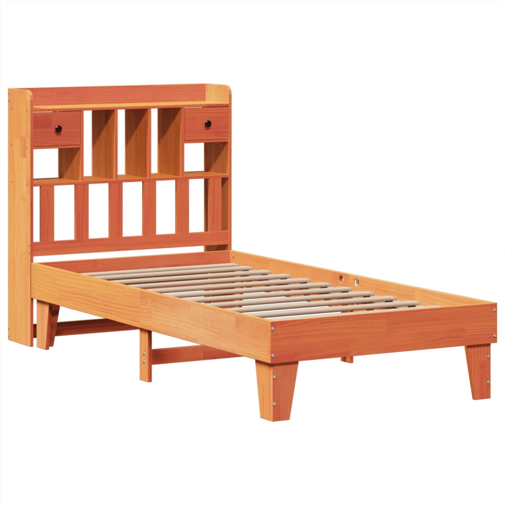 Bedframe Zonder Matras Massief Grenenhout