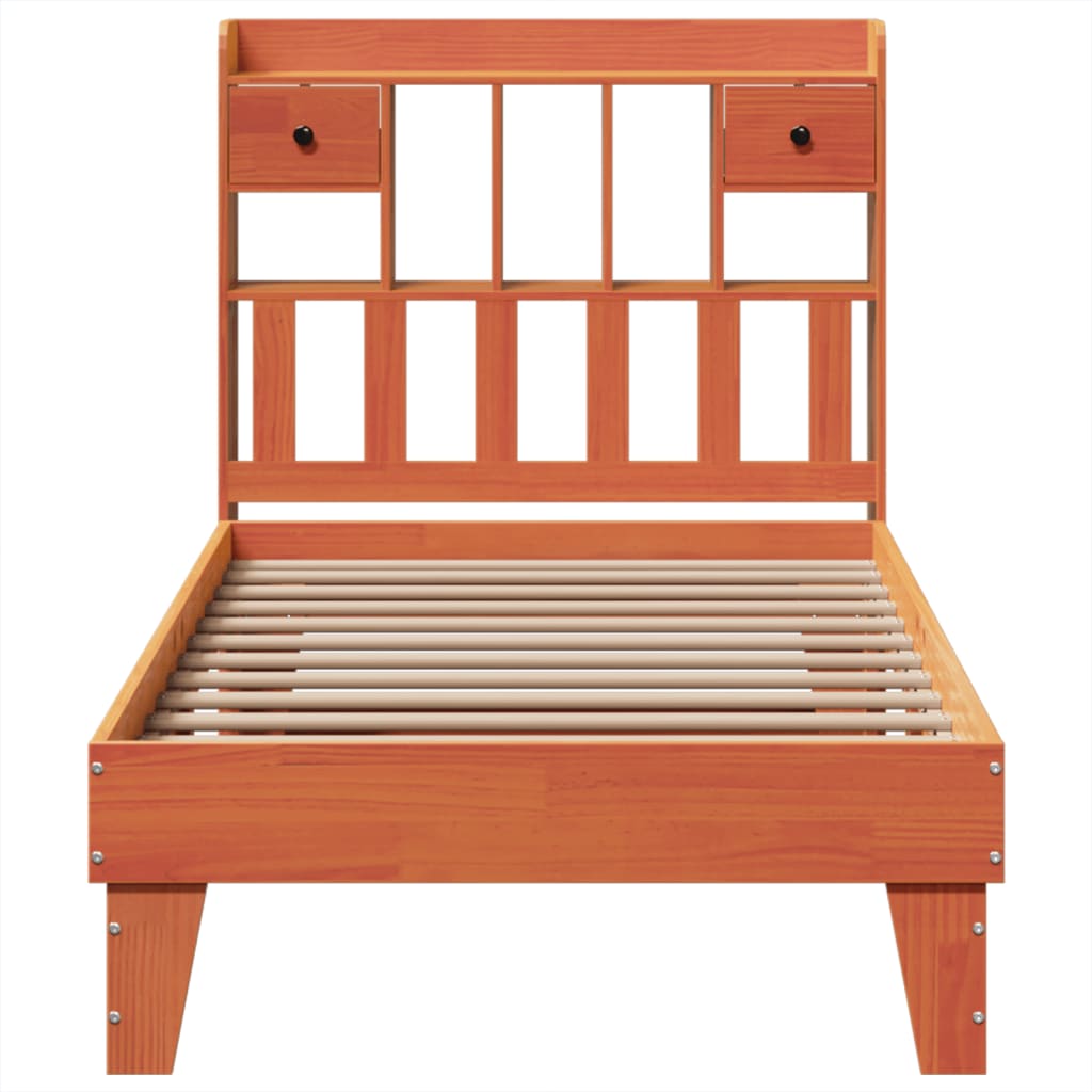 Bedframe Zonder Matras Massief Grenenhout